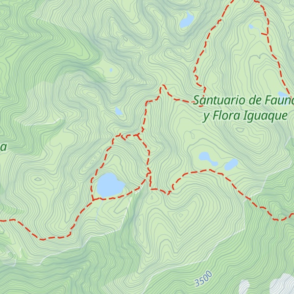 Map of Cerro Mayor