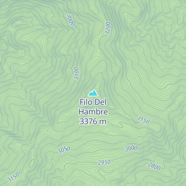 Map of Filo Del Hambre