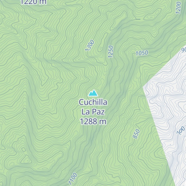 Map of Cuchilla La Paz