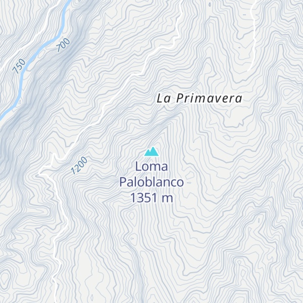 Map of Loma Paloblanco