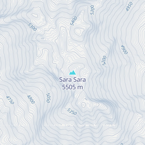 Map of Sara Sara