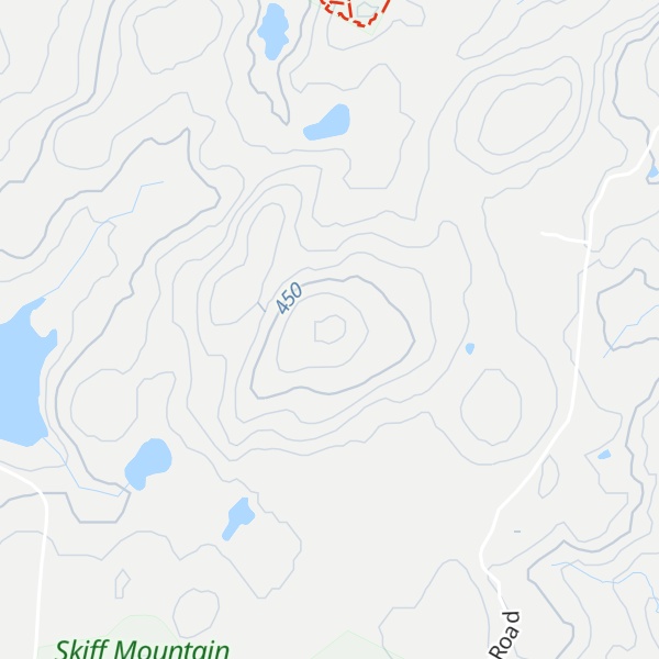 Map of Ellsworth Hill