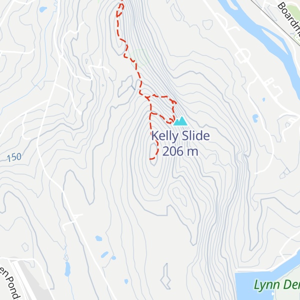 Map of Candlewood Mountain