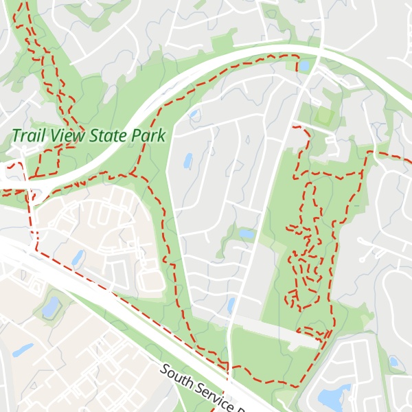 Map of Mannetto Hills