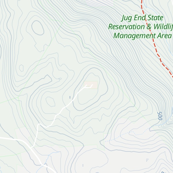Map of Mount Darby