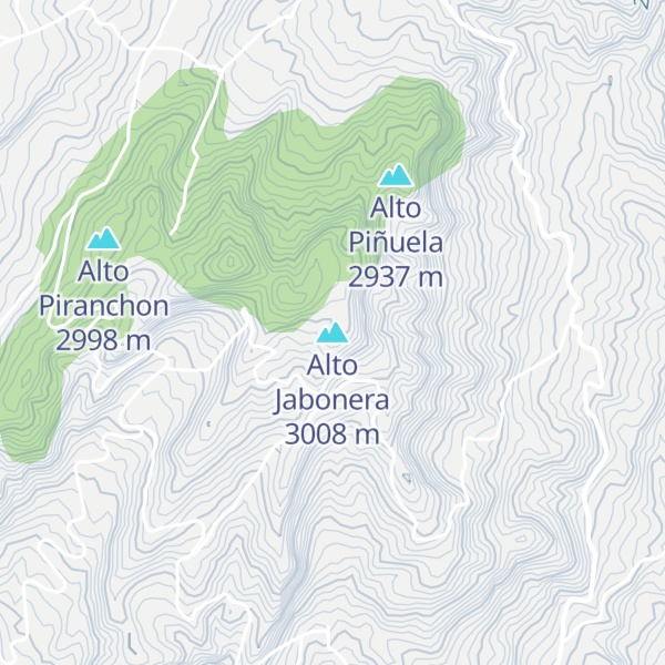 Map of Alto Jabonera