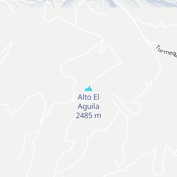 Map of Alto El Aguila
