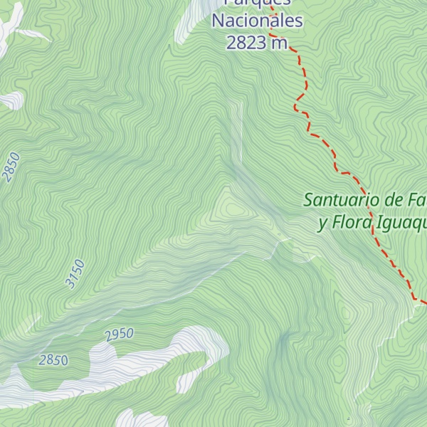 Map of Loma Chaina