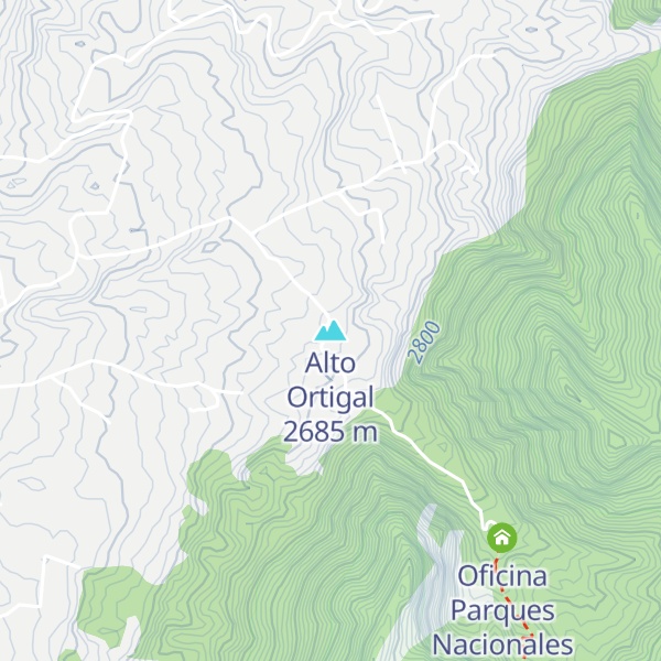 Map of Alto Ortigal