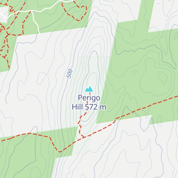 Map of Perigo Hill