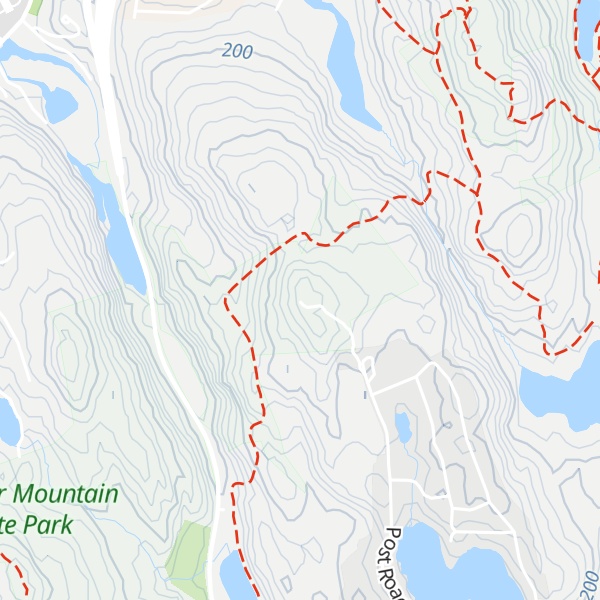 Map of Moses Mountain