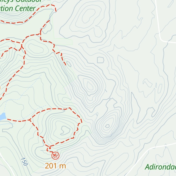 Map of Ferguson Mountain
