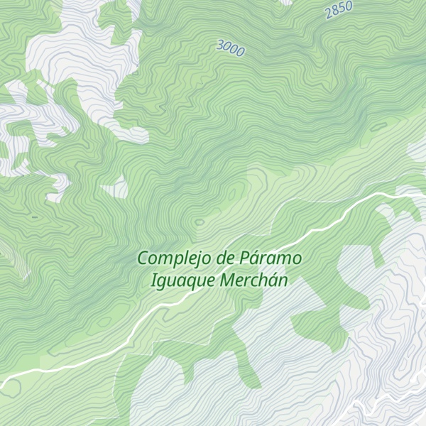 Map of Cuchilla Mano Negra