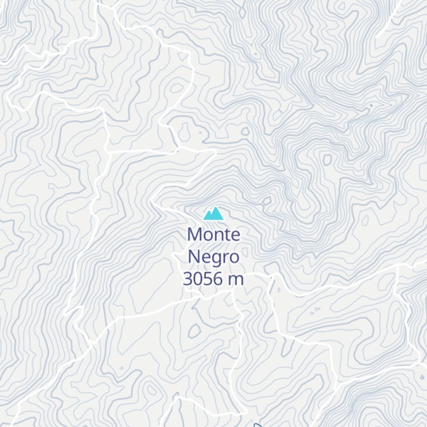 Map of Monte Negro