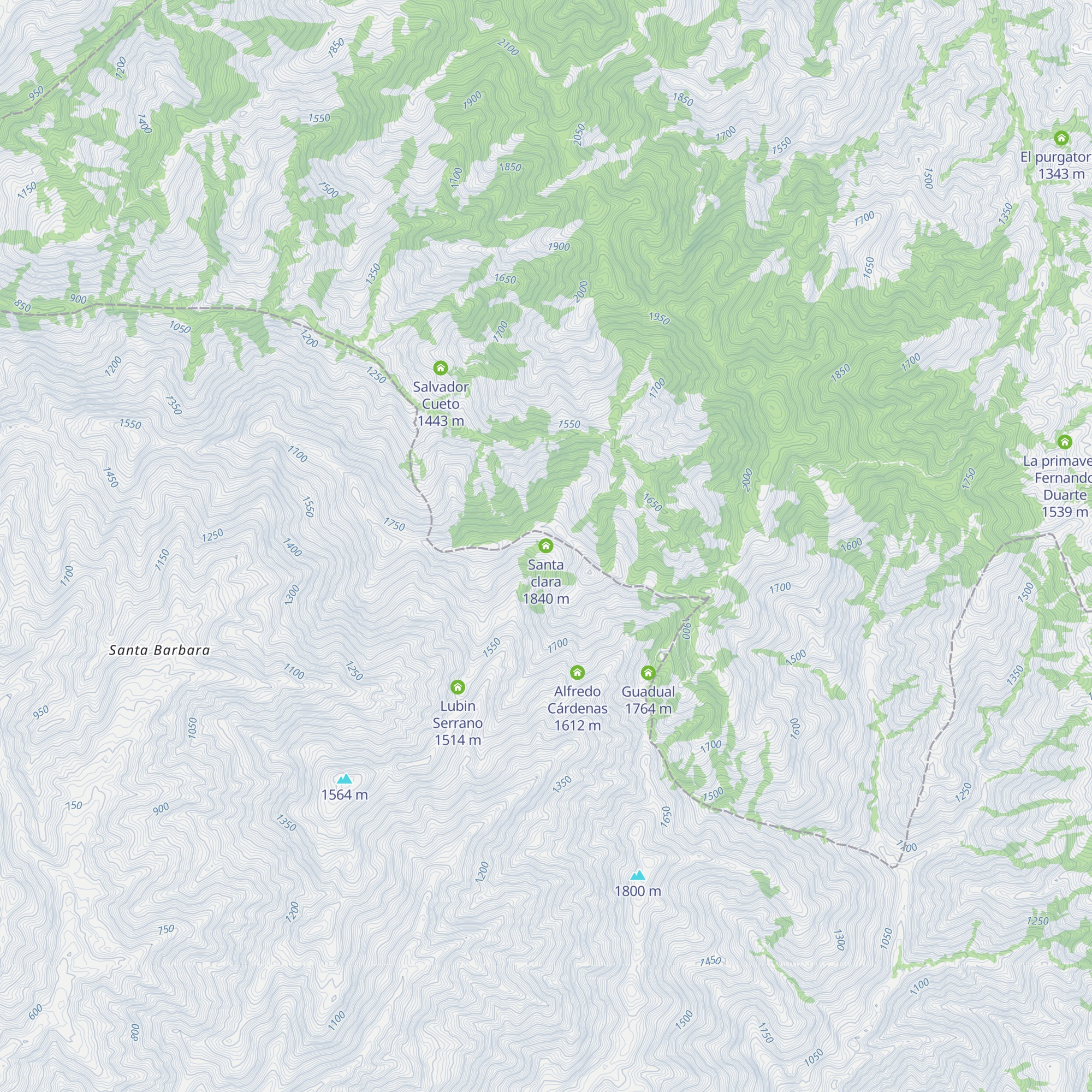 Santa clara map