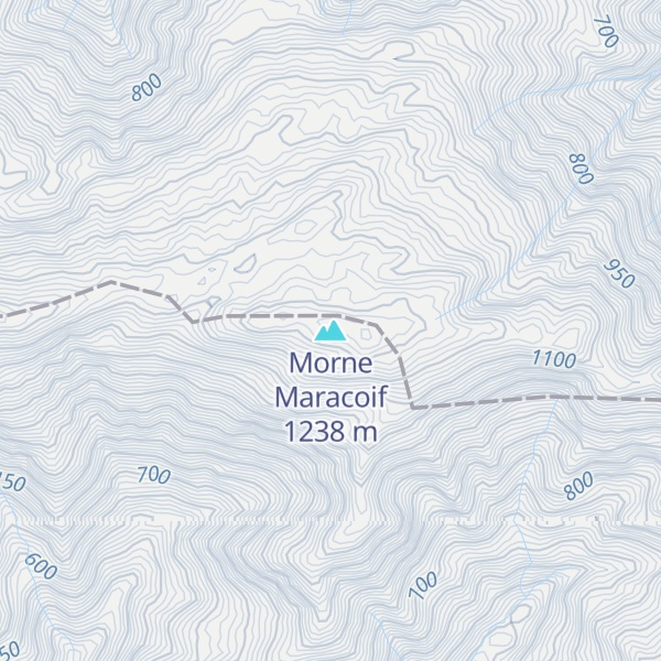 Map of Morne Maracoif