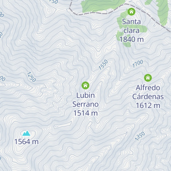Map of Lubin Serrano
