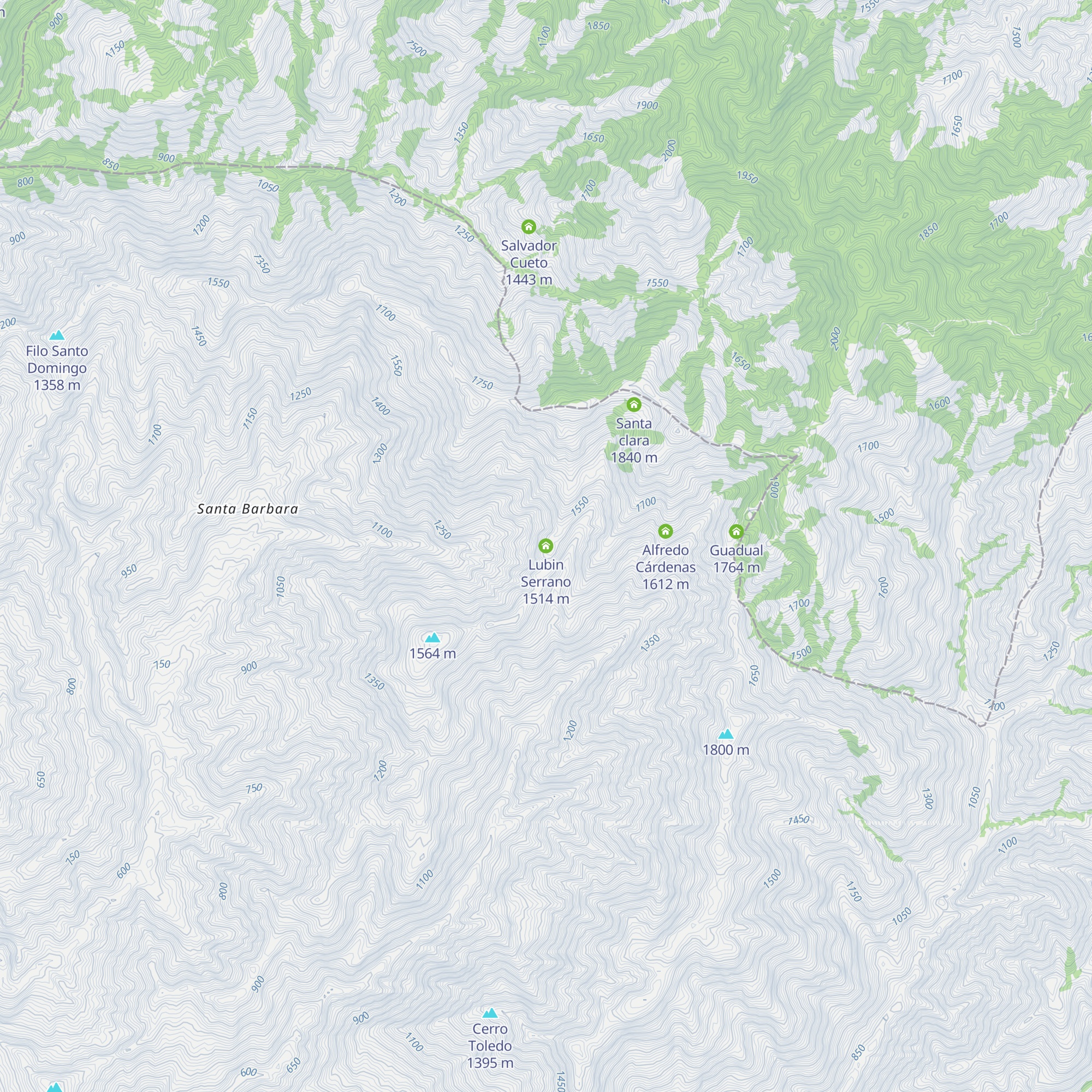 Lubin Serrano map