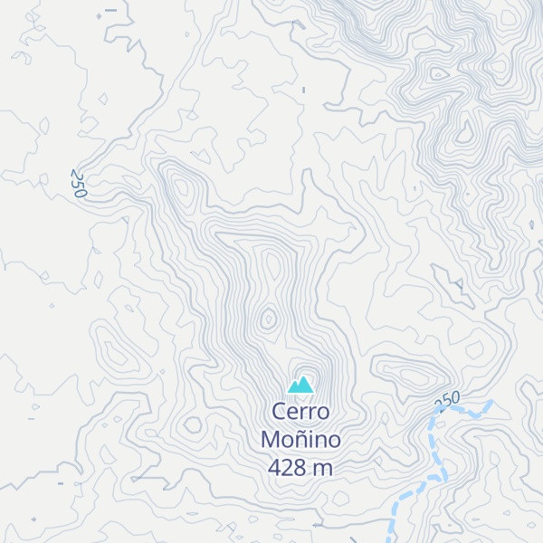 Map of Cerro Molino