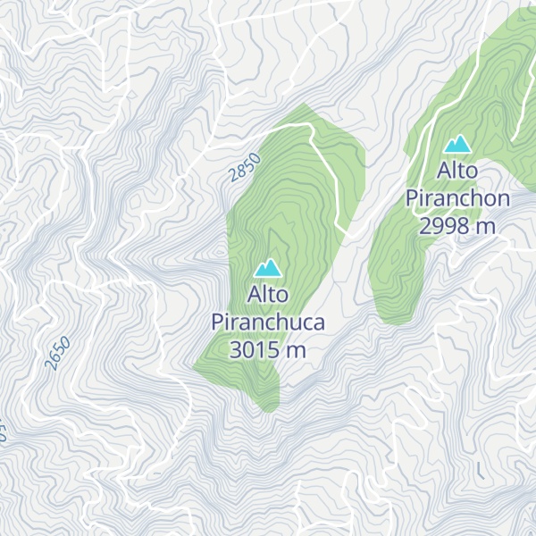 Map of Alto Piranchuca