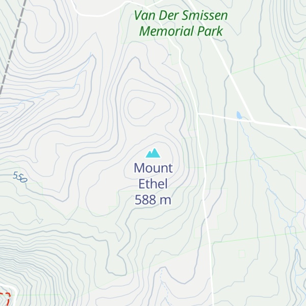 Map of Mount Ethel