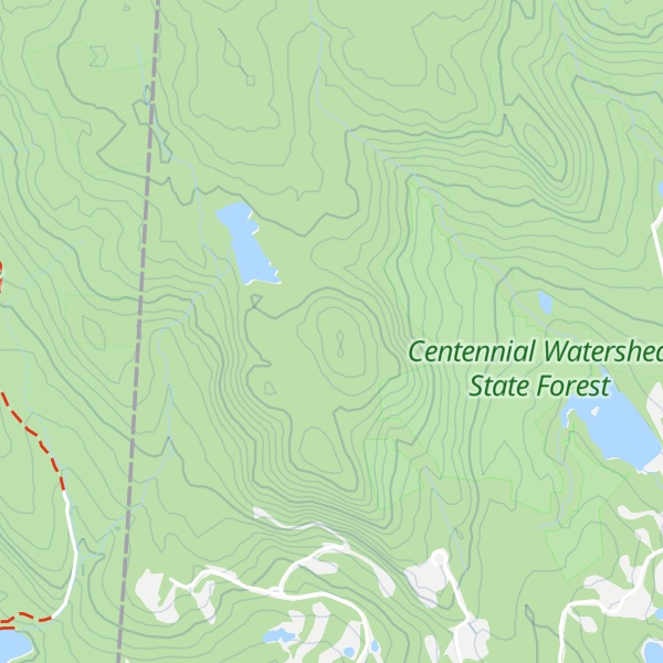 Map of Bird Peak