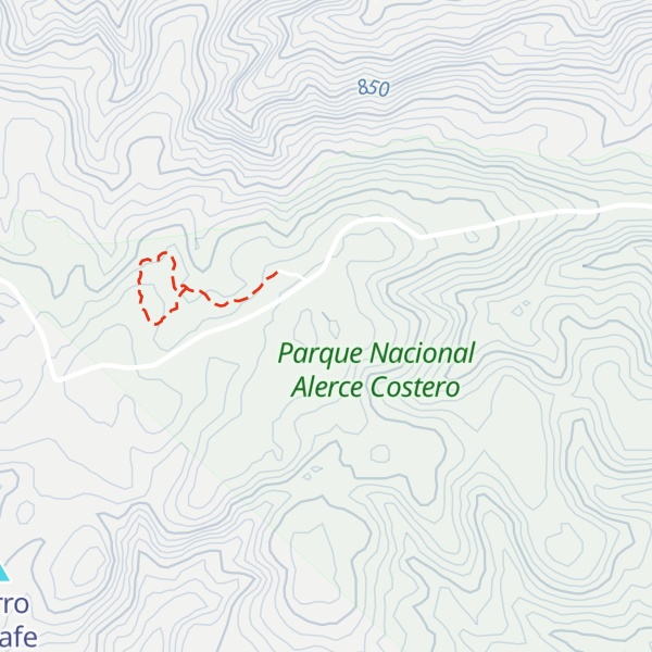 Map of Cerro Mirador