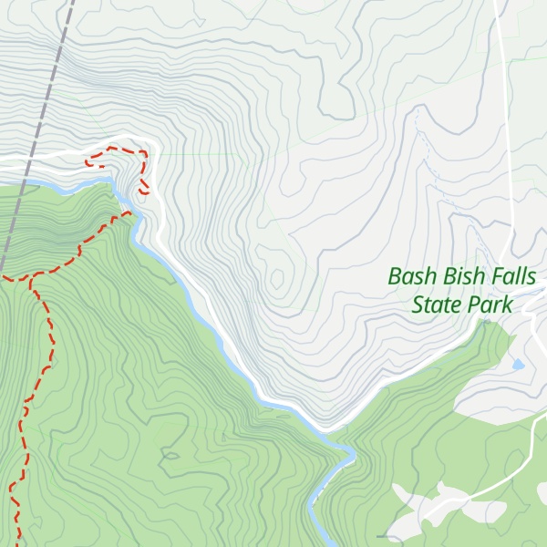 Map of Mount Washington
