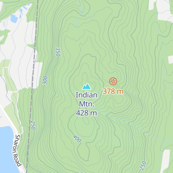 Map of Indian Mtn.