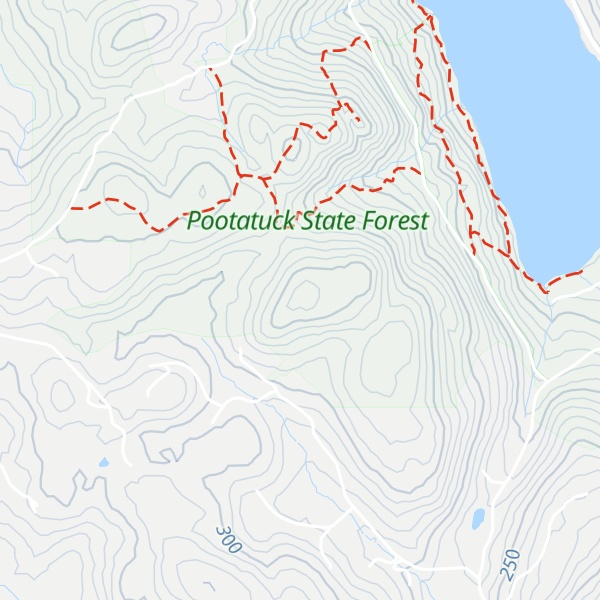 Map of Pond Mountain