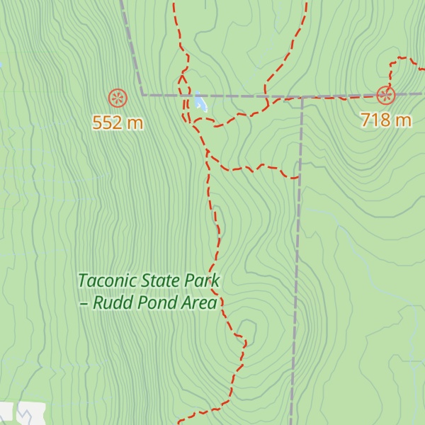 Map of Brace Mountain