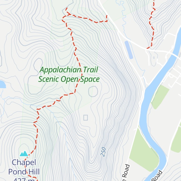 Map of Mount Algo