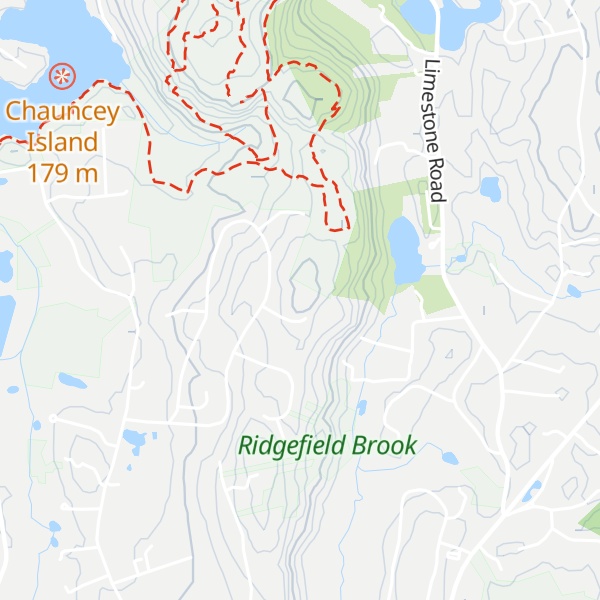 Map of Barrow Mountain