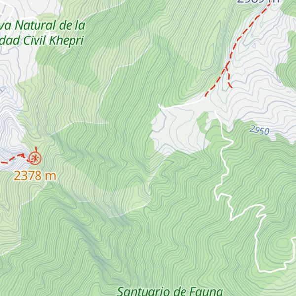 Map of Cuchilla Morro Negro
