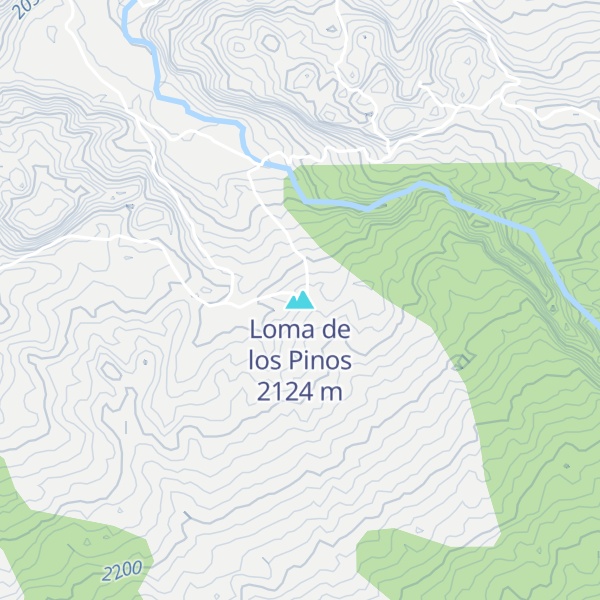 Map of Loma de los Pinos