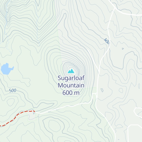 Map of Sugarloaf Mountain