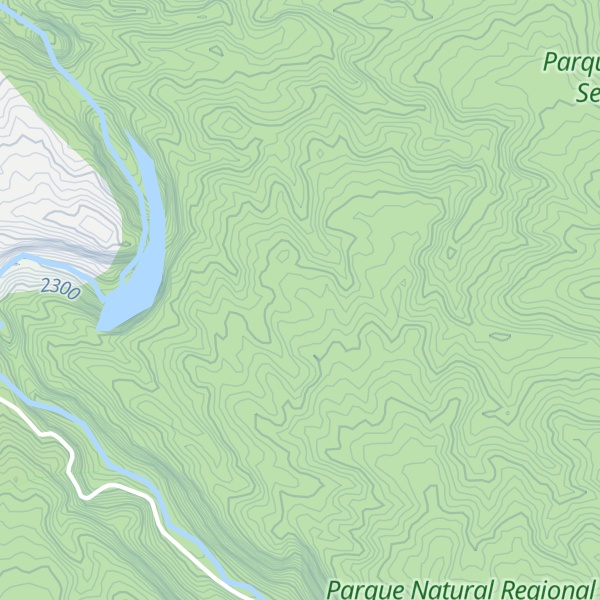 Map of Cerro de la Cumbre
