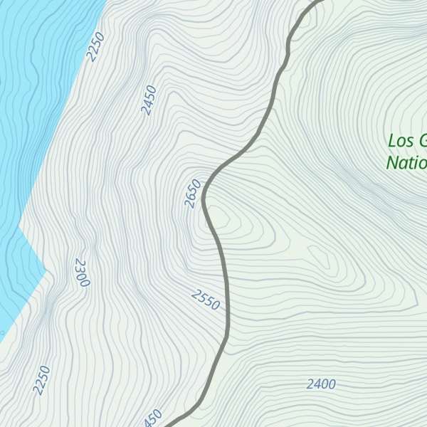 Map of Cerro Torino Este