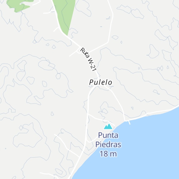 Map of Cabañas Pulelo