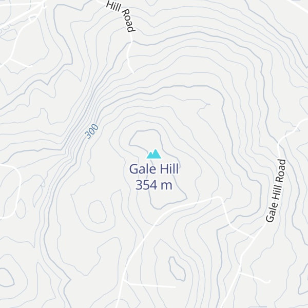 Map of Gale Hill