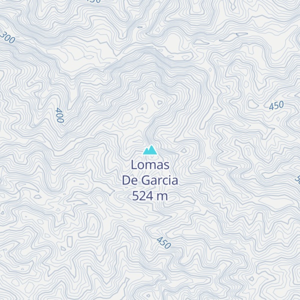 Map of Lomas De Garcia