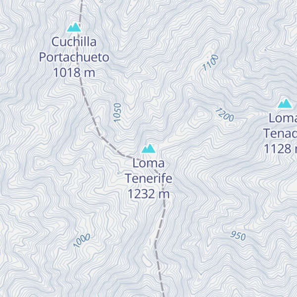 Map of Loma Tenerife