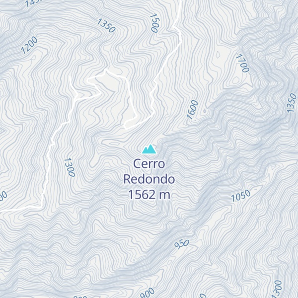 Map of Cerro Redondo