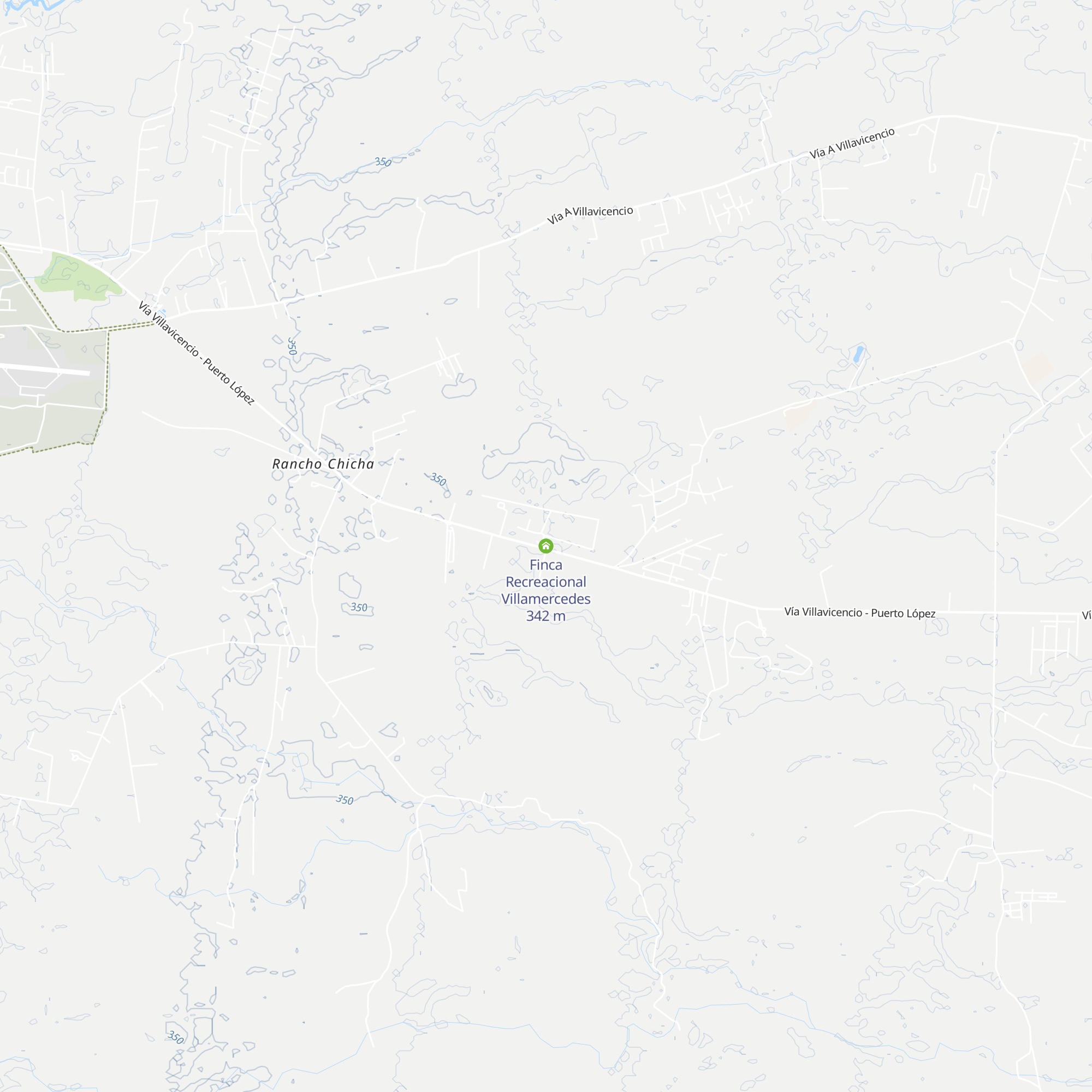 Finca Recreacional Villamercedes map