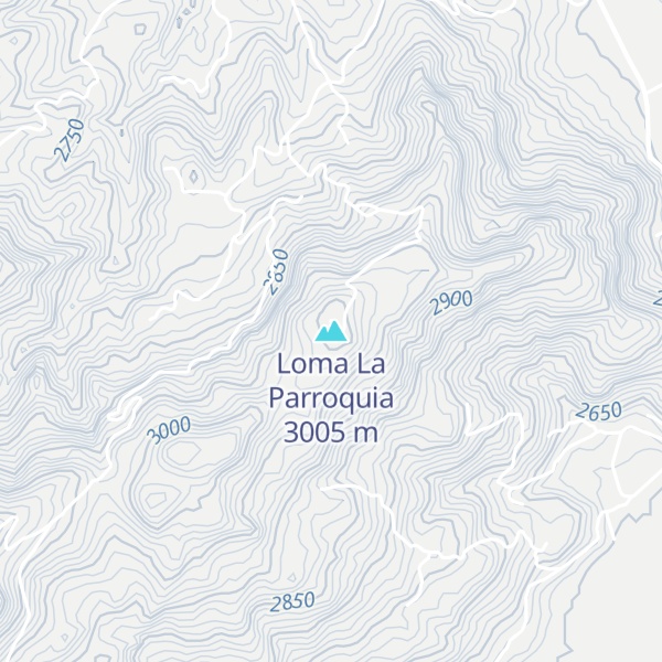 Map of Loma La Parroquia