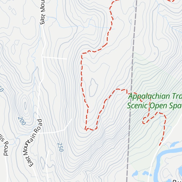 Map of Schaghticoke Mountain