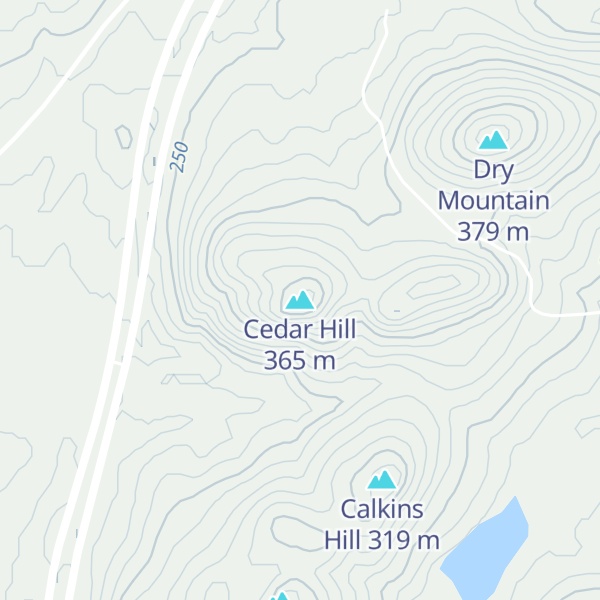Map of Cedar Hill