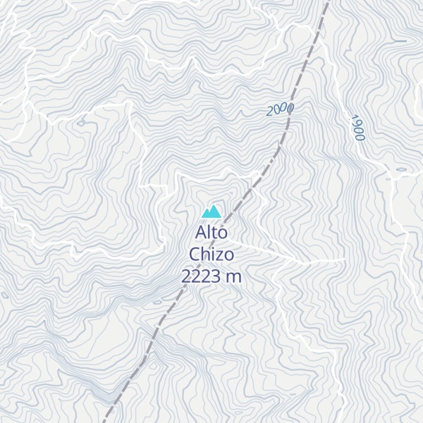 Map of Alto Chizo