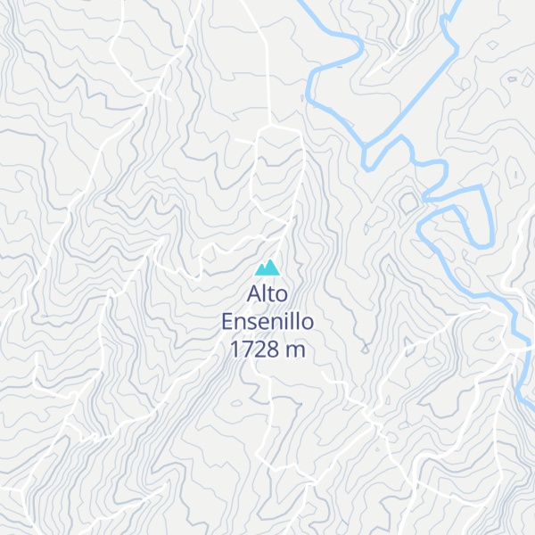 Map of Alto Ensenillo