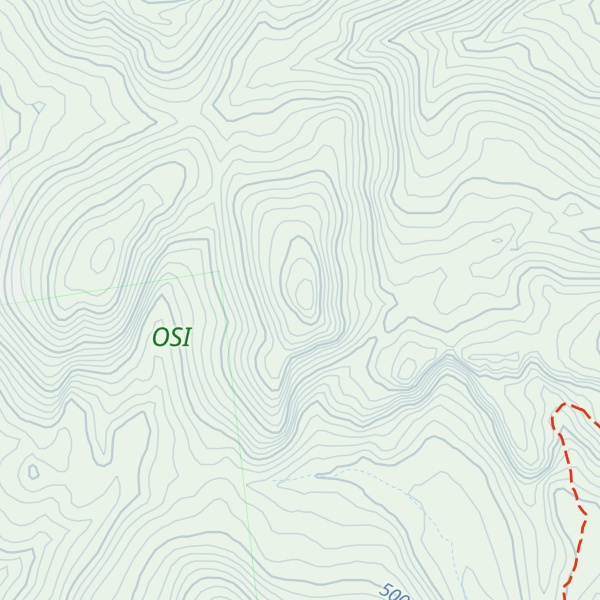 Map of Carl Mountain